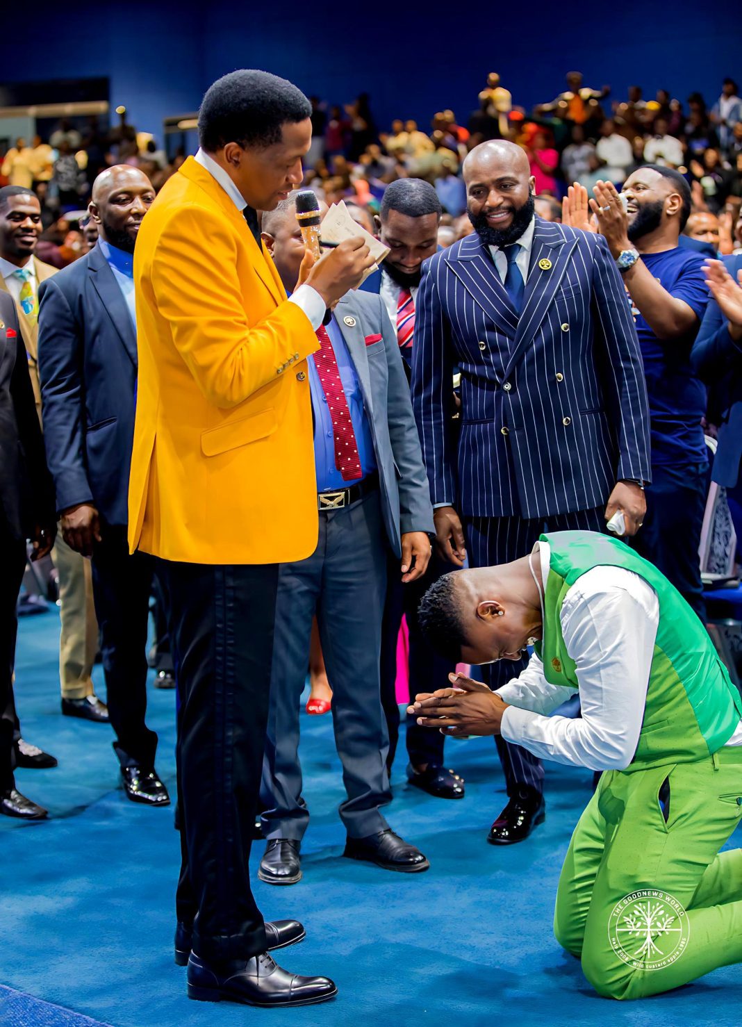 Uebert Angel Gifts Long-Standing Congregants and New Members With Over Half a Million Dollars in a Historic, Unprecedented Church Service